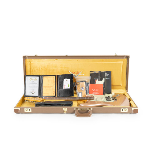 Used Fender Custom Shop '59 Stratocaster HSS Relic - Shell Pink Metallic