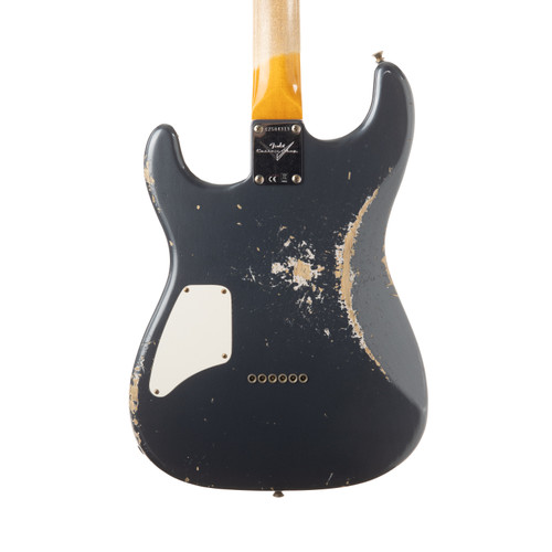 Used Fender Custom Shop Stratocaster SH Heavy Relic - Aged Charcoal Frost Metallic