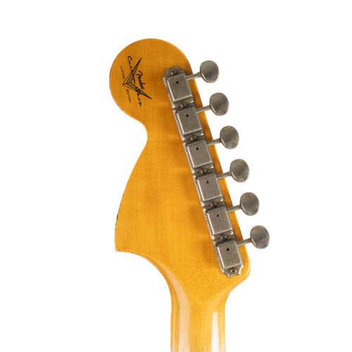 Used Fender Custom Shop Stratocaster SH Heavy Relic - Aged Charcoal Frost Metallic