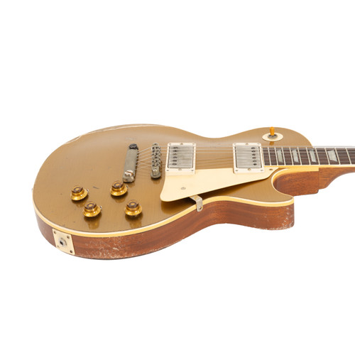 Used Gibson Custom 1957 Les Paul Goldtop Reissue Ultra Heavy Aged - Double Gold