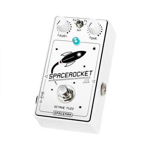 Spaceman Spacerocket II Octave Fuzz Pedal - White Light