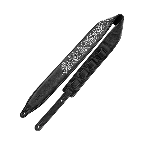 Levy's Night Life Series Guitar Strap - Spider Web