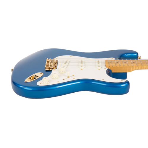 Used Fender Custom Shop 70th Anniversary Stratocaster - Aged Bright Sapphire Metallic