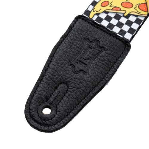 Levy's Tasty Grooves Guitar Strap - Checkered Pizza Party