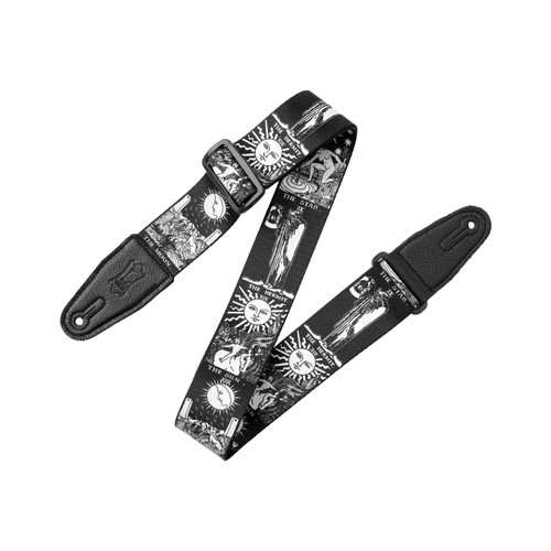Levy's 2" Clairvoyant Series Strap - Tarot - Black and White