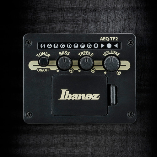 Ibanez AAD77CE Acoustic Electric - Black Sunburst