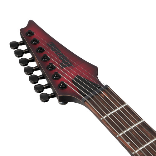 Ibanez RGD721FA Standard 7-string Electric - Stained Wine Red Burst Flat