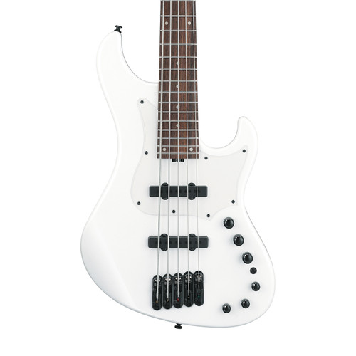 Ibanez MDM1005 Mode 5 String Electric Bass - Pearl White