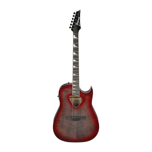 Ibanez ALT50FA Altstar Acoustic Electric - Red Doom Burst