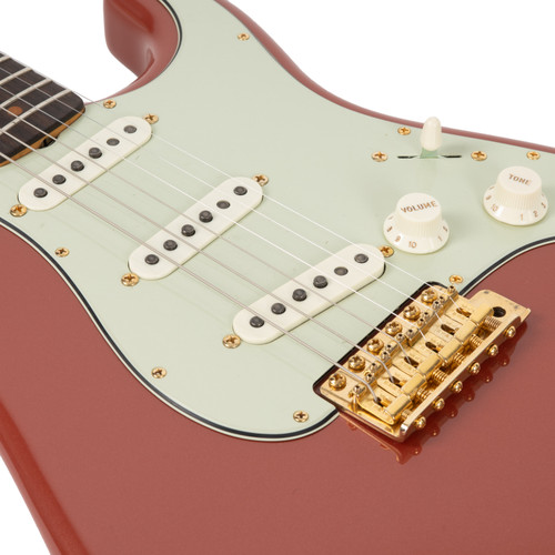 Used Fender Custom Shop Johnny A Signature Stratocaster Sunset Glow Metallic 2022