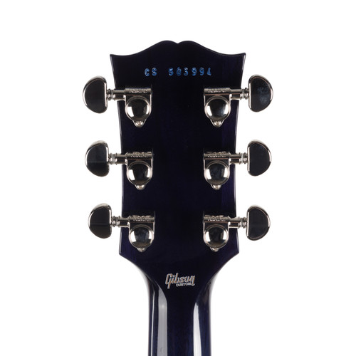 Gibson Custom Les Paul Custom Handpicked AAAA Flame Maple Top - Trans Aqua Burst