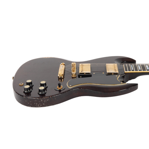 Gibson Custom SG Custom Murphy Lab Heavy Aged - Dark Walnut