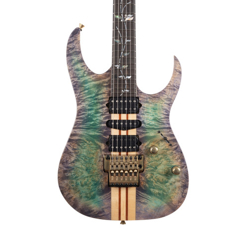 Ibanez Japan Custom Shop Visions IV2RG Burl Maple Top | Cream City Ibanez Japan Custom Shop Visions IV2RG Burl Maple Top | Cream City