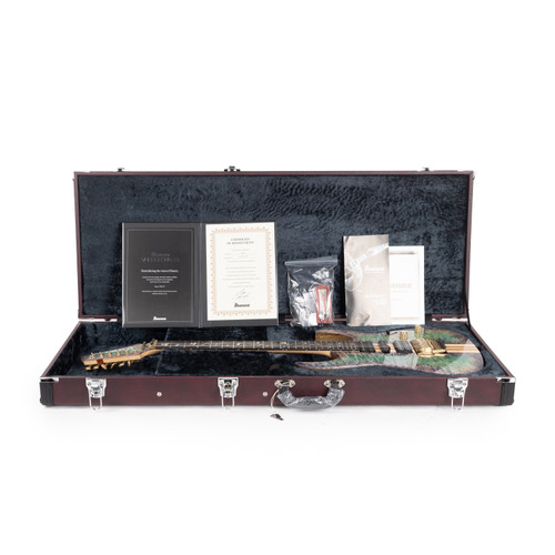 Ibanez Japan Custom Shop Visions IV2RG Burl Maple Top