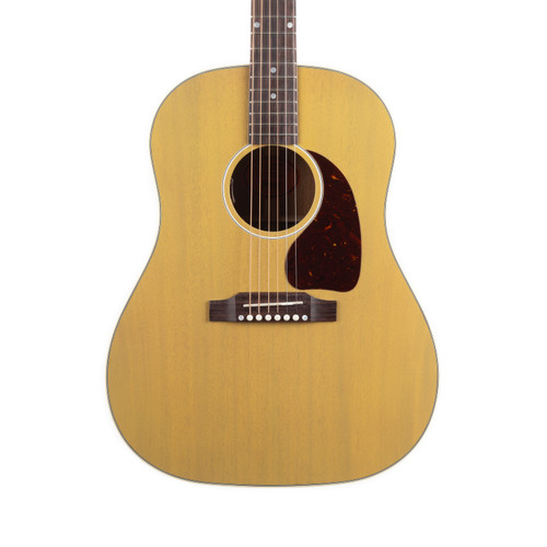 Gibson Custom J-45 All Mahogany Acoustic-Electric - TV Yellow