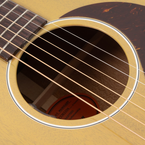 Gibson Custom J-45 All Mahogany Acoustic-Electric - TV Yellow