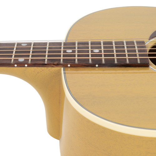 Gibson Custom J-45 All Mahogany Acoustic-Electric - TV Yellow