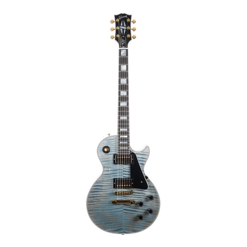 Gibson Custom Les Paul Custom AAAA Flame Maple Top - Ocean Blue