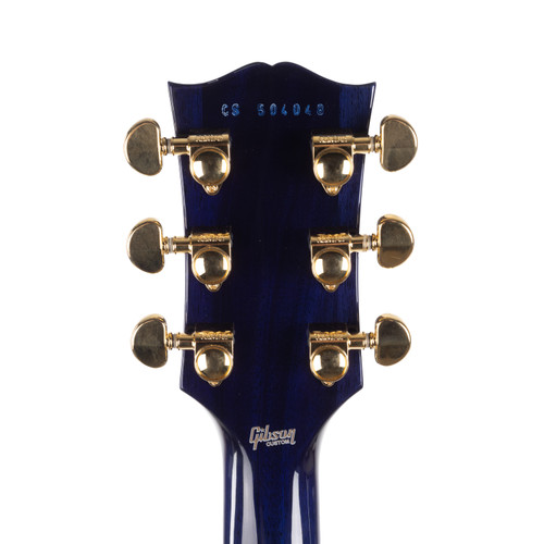 Gibson Custom Les Paul Custom AAAA Flame Maple Top - Ocean Blue