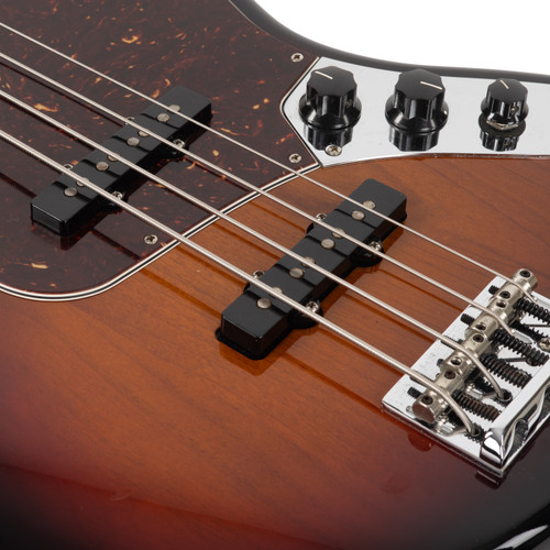 Used Fender American Professional Jazz Bass Sunburst 2017
