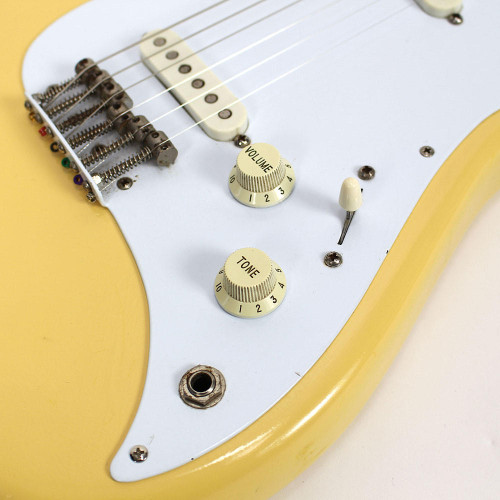 1982 Fender Bullet Electric Guitar Blonde Refinish | Cream