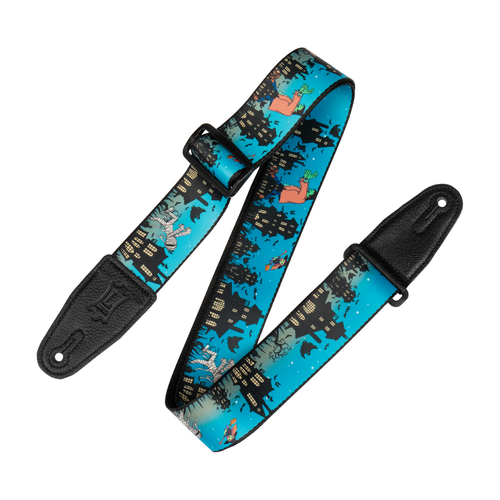 Levy's 2" Halloween Strap - Cemetery Party