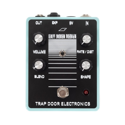 Trap Door Electronics Exit Index Redux Tremolo Distortion Pedal