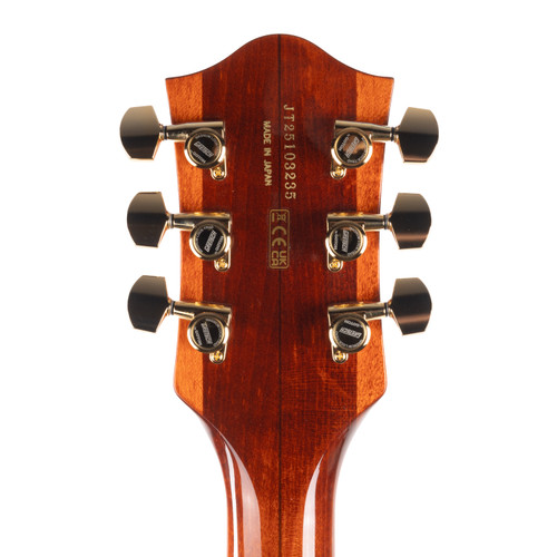 Gretsch Broadkaster LX Figured Center Block with Bigsby - Bourbon Stain