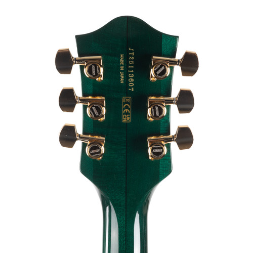 Gretsch Broadkaster Jr. LX Figured Center Block with Bigsby - Tropic Aura