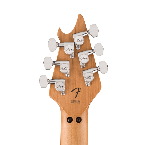 EVH Wolfgang Special QM Baked Maple - Tiger Eye Glow