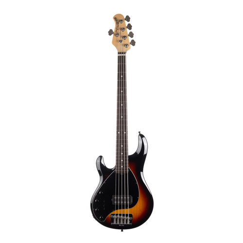 Used Ernie Ball Music Man Sting Ray 5-String Bass Left-Handed Vintage Sunburst 2012