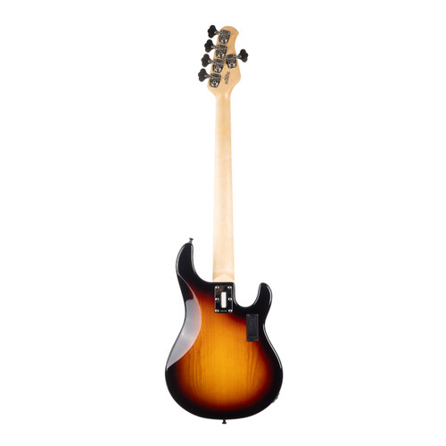 Used Ernie Ball Music Man Sting Ray 5-String Bass Left-Handed Vintage Sunburst 2012