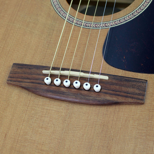 2002 Seagull S6 Acoustic Electric Guitar in Natural Finish