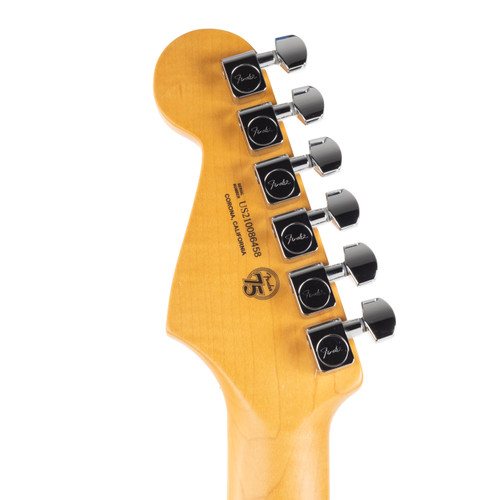 Used Fender American Ultra Luxe Stratocaster Floyd Rose HSS Mystic Black 2021