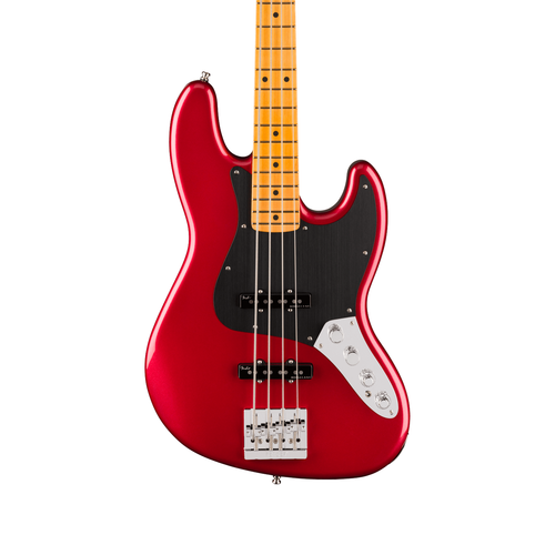 Used Fender American Ultra II Jazz Bass Maple Fretboard - Sinister Red
