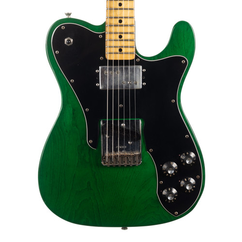Vintage Fender Telecaster Custom Refinished Trans Green 1974