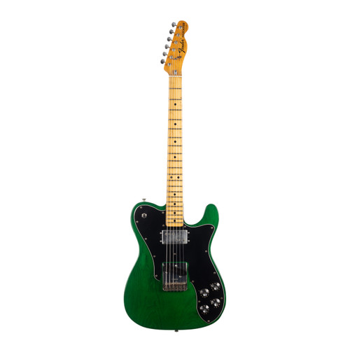 Vintage Fender Telecaster Custom Refinished Trans Green 1974
