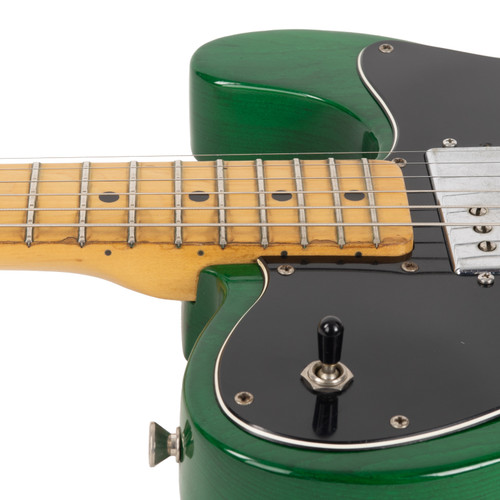 Vintage Fender Telecaster Custom Refinished Trans Green 1974