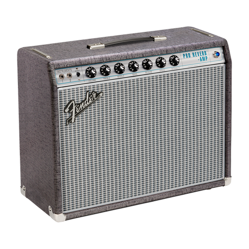Used Fender Limited Edition '68 Custom Pro Reverb 40W 1x12 Tube Combo Amp - Pewter