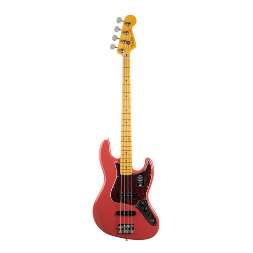 Used Fender American Professional Classic Jazz Bass - Faded Dakota Red