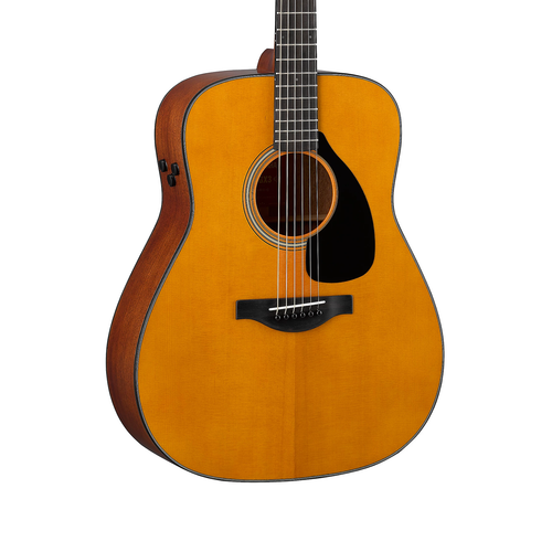 Used Yamaha FGX3 Red Label Dreadnought Acoustic Electric - Natural