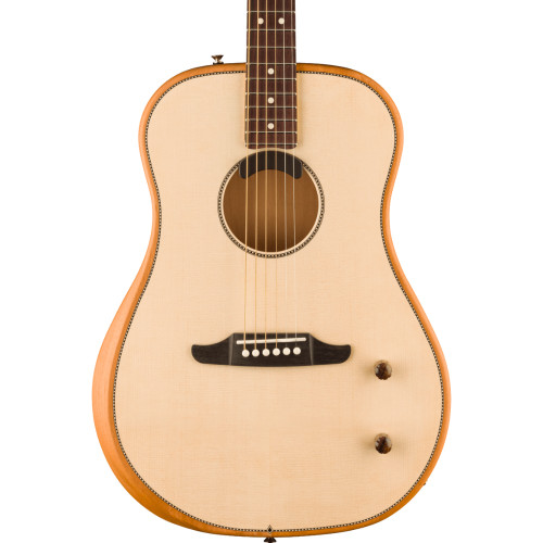 Used Fender Highway Series Dreadnought Acoustic Electric - Natural