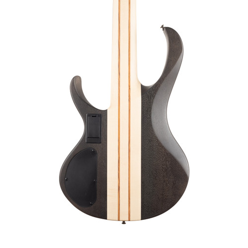 Used Ibanez BTB605 Standard 5-string Bass - Transparent Gray Flat