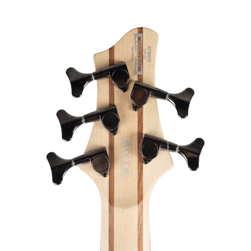 Used Ibanez BTB605 Standard 5-string Bass - Transparent Gray Flat