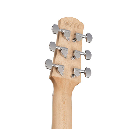 Used Ibanez AAM370M2E Advanced Auditorium Acoustic - Antique White Ice Blue