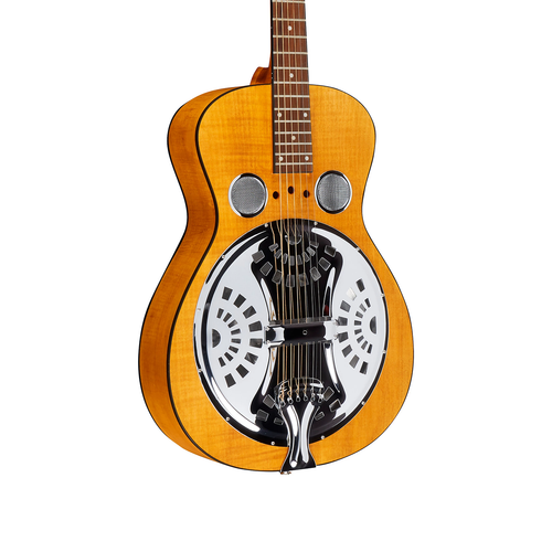 Used Epiphone Dobro Hound Dog Deluxe Round Neck - Vintage Brown