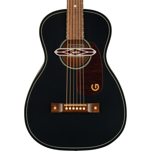 Used Gretsch Jim Dandy Deltoluxe Parlor Acoustic Electric - Black Top