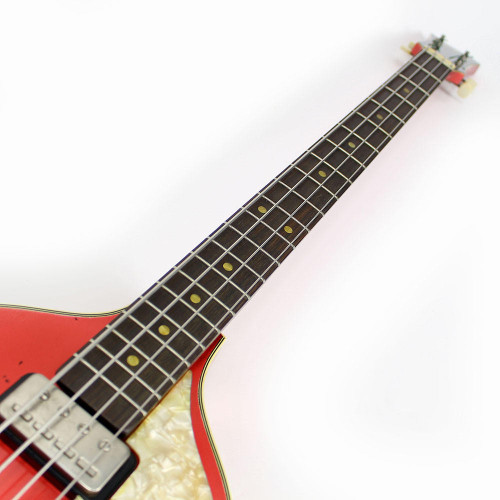 Hofner 500/1 '62 Reissue Violin Bass Custom Relic Burgundy Finish