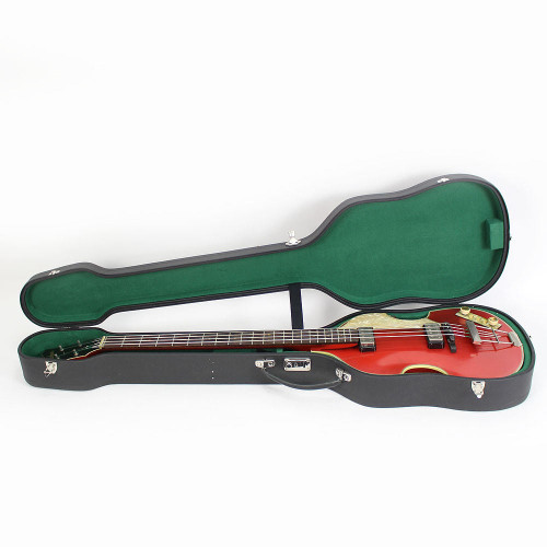 Hofner 500/1 '62 Reissue Violin Bass Custom Relic Burgundy Finish
