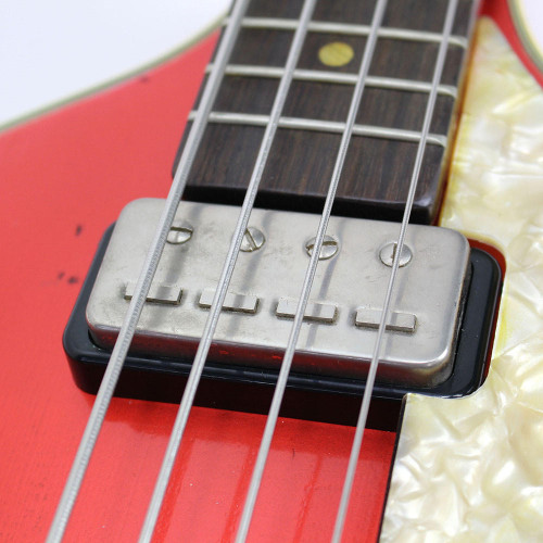 Hofner 500/1 '62 Reissue Violin Bass Custom Relic Burgundy Finish